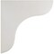 Ekena Millwork 1 3/4"W x 10 1/2"D x 10 1/2"H Eaton Wood Vintage Decor Bracket, Chalk Dust White BKTWD02X11X11EAWH - alternate 2